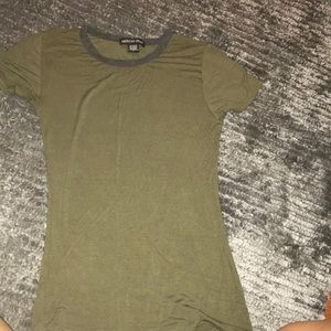 Green BodyCon Long Top
